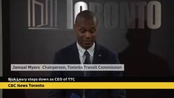 The CEO of the TTC is stepping down. What happens next? News Clip
