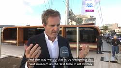 Art Explora: all abord the ship selling culture around the Mediterranean News Clip