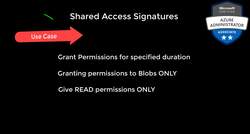 AZ-104: Microsoft Azure Administrator Full Course - Shared Access Signatures Instructional Video