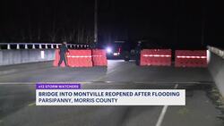 Bridge into Montville reopens following weekend closure from heavy rain News Clip