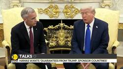 Gaza peace plan: US President optimistic about Gaza peace deal | Hamas wants guarantees from Trump News Clip