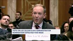 Lee Zeldin speaks ahead of EPA administrator confirmation vote News Clip