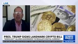 President Trump signs GENIUS Act into law, allowing some regulation of crytpocurrency News Clip