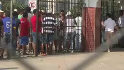 CLEAN : Tense situation in Bolivia's Santa Cruz as general strike starts News Clip