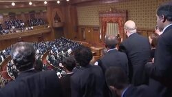 CLEAN : Japan's emperor opens parliament as two lawmakers with serious disabilities take seats News Clip