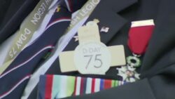 ROTY: DDAY: D-Day 75th Anniversary Sign News Clip