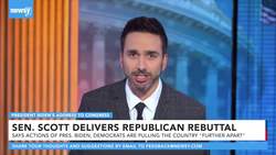 Sen. Tim Scott Delivers GOP Rebuttal To Pres. Biden's Joint Address News Clip