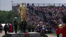 Prince Harry salutes Chelsea pensioners News Clip