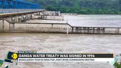 India-Bangladesh talks begin on Ganga water treaty renewal ahead of 2026 expiry News Clip