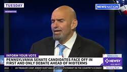 Fetterman Struggles In Penn. Senate Debate Against Oz After Stroke News Clip