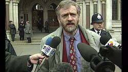 Jeremy Corbyn interview at Anti Pinochet rally 2000 News Clip