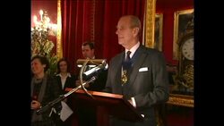 Prince Philip speech at Stephen Hawking Event News Clip