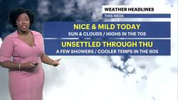Mild temps with highs near 75 today for The Bronx News Clip