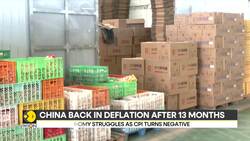 China's economy struggles, slips into deflation as prices drop News Clip
