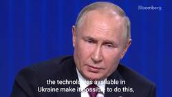 Russia's Putin Says There's No Need to Use Nuclear Weapons in Ukraine News Clip