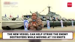 Iran Flaunts Shahid Delvari Warship As Israeli FM Threatens 'Military Option' | Key Details News Clip