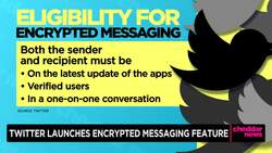 Twitter Launches Encrypted Messaging Feature News Clip