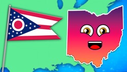 Explore The Geography Of Ohio | US States Songs For Kids Instructional Video