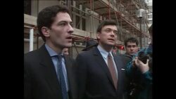 Kevin and Ian Maxwell outside court News Clip