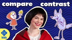 How to compare and contrast (Little Red Riding Hood): Crash Course Kids Literature #6 Instructional Video