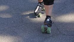 How to Do a Heel Toe on Roller Skates Instructional Video