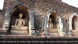 Thailand, Historic city of Si Satchanalai Stock Footage