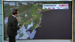 STORM WATCH: Mix of sun and clouds in New Jersey; scattered thunderstorms possible tonight News Clip