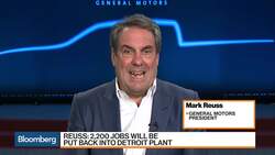 First GM Electric Truck to Start Production in 2021, President Reuss Says News Clip