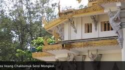 Cambodia, Phnom Penh - Royal Palace Stock Footage