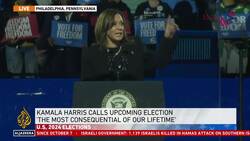 'Your vote is your voice and your voice is your power’: Harris makes final pitch in Pennsylvania News Clip