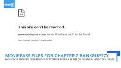 MoviePass' Parent Company Files For Chapter 7 Bankruptcy News Clip