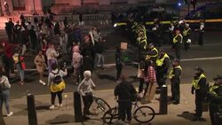 Black Lives Matter protests in London News Clip