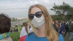 Police use water cannon to disperse mass anti-Lukashenko rally News Clip