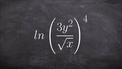 Expanding logarithmic expressions Instructional Video