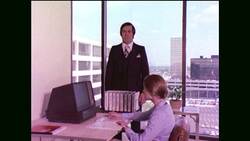 1970s: Office Stock Footage