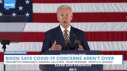 Joe Biden Criticizes President Trump's COVID-19 Response As Cases Rise News Clip