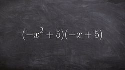 Multiplying Polynomials - Math Tutorial Instructional Video