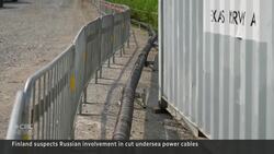 Finland suspects Russia involved in cutting undersea power cable News Clip