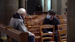 CLEAN : French priest, activists go on hunger strike for Calais migrants News Clip