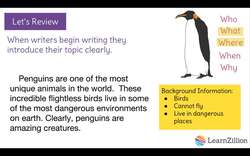 Introducing and Adding Background Information to Your Writing Instructional Video