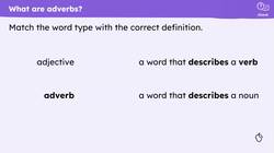 Adverbs Instructional Video