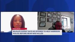 Wildlife expert releases recording of him offering to help tranquilize West Harrison bear before it was killed News Clip