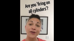 English Idiom: Fire on all Cylinders #shorts Instructional Video