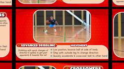 Learn the fundamental skills for Basketball (elementary) Instructional Video