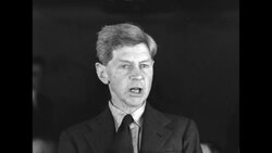 Conference for world peace opens; event at Madison Square Garden; Englishman speaks opinion News Clip