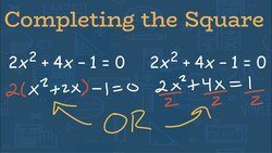 Choosing the right method | Completing the Square Instructional Video