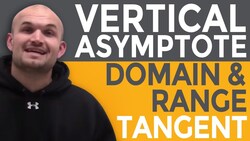 What is the Domain Range and Vertical Asymptote of Tangent Instructional Video