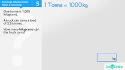 Converting Units: Calculating Weight in Kilograms and Tonnes Instructional Video