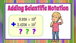 How to Add Scientific Notation Instructional Video