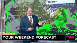 Cheddar's Weekend Weather Outlook News Clip